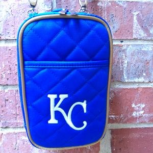 Kansas City Royals Quilted Crossbody Purse Plus